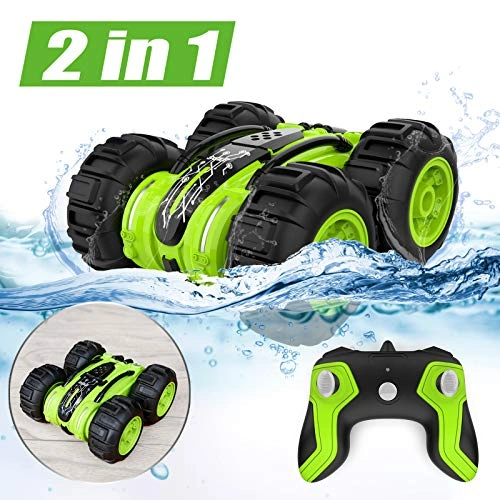 ANTAPRCIS 4WD Amphibious RC Stunt Car – Epic Water & Land Fun!