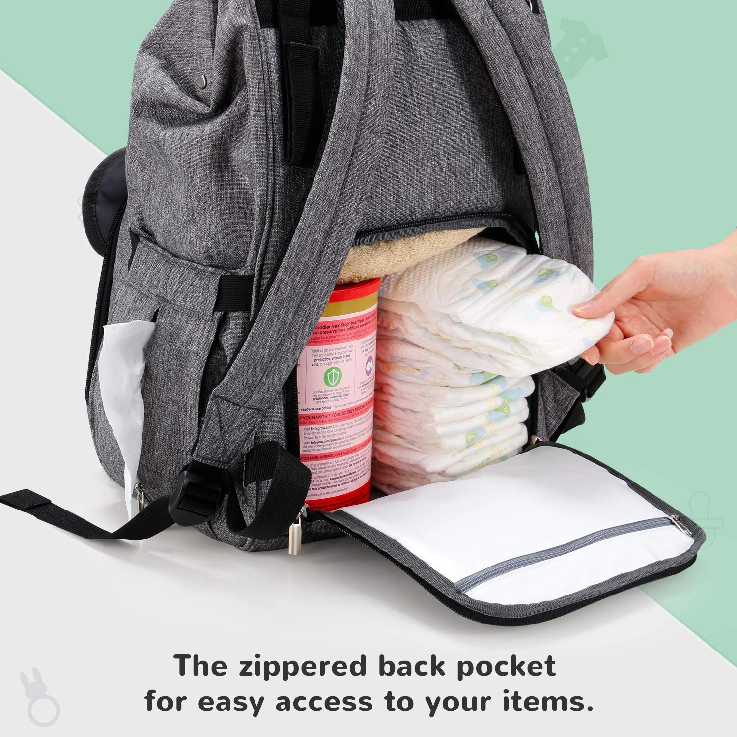 Lifewit Unisex Diaper Backpack – The Ultimate Mom & Dad Travel Bag!
